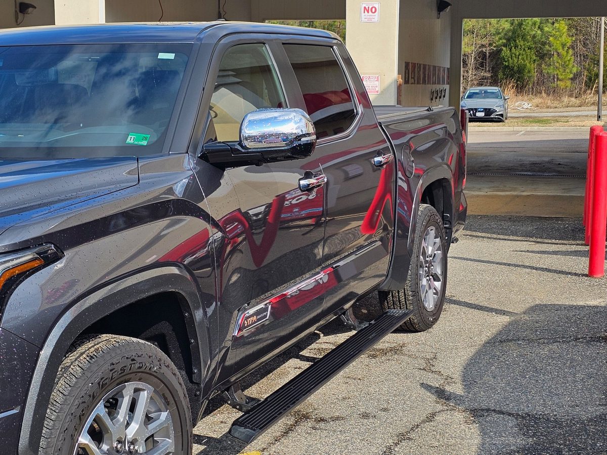 Tundra after a wash