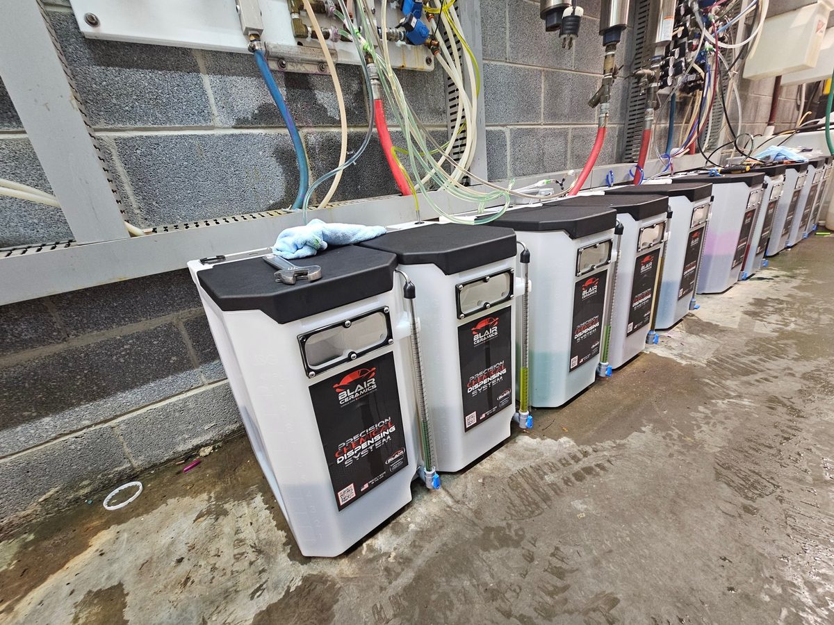 Blair Ceramics dispensing system